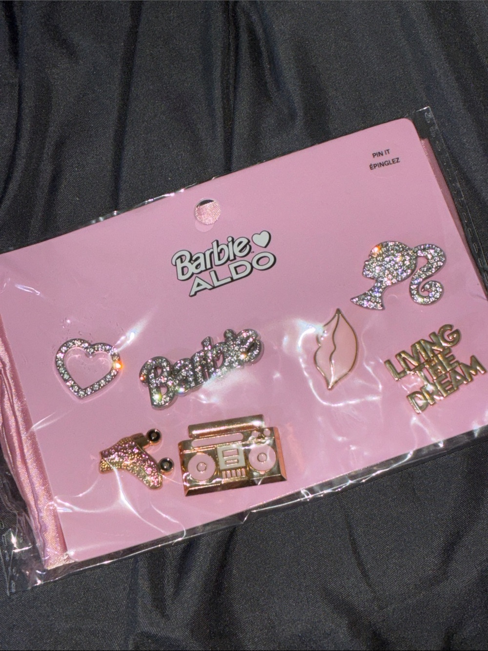 Aldo X Barbie 7PC Pin set